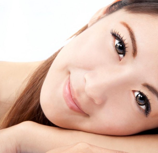 close up of asian woman face Leyende Organic Skincare Business